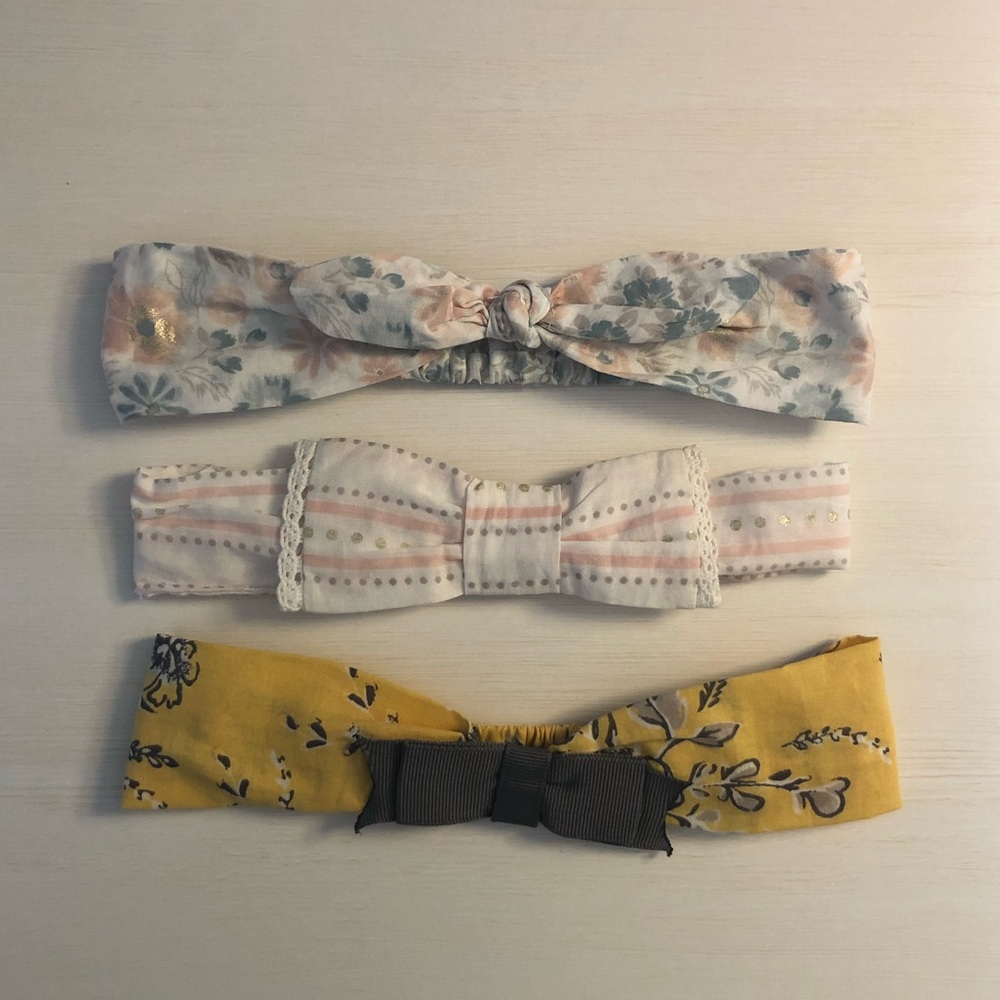 Multi Printed Headband Bows